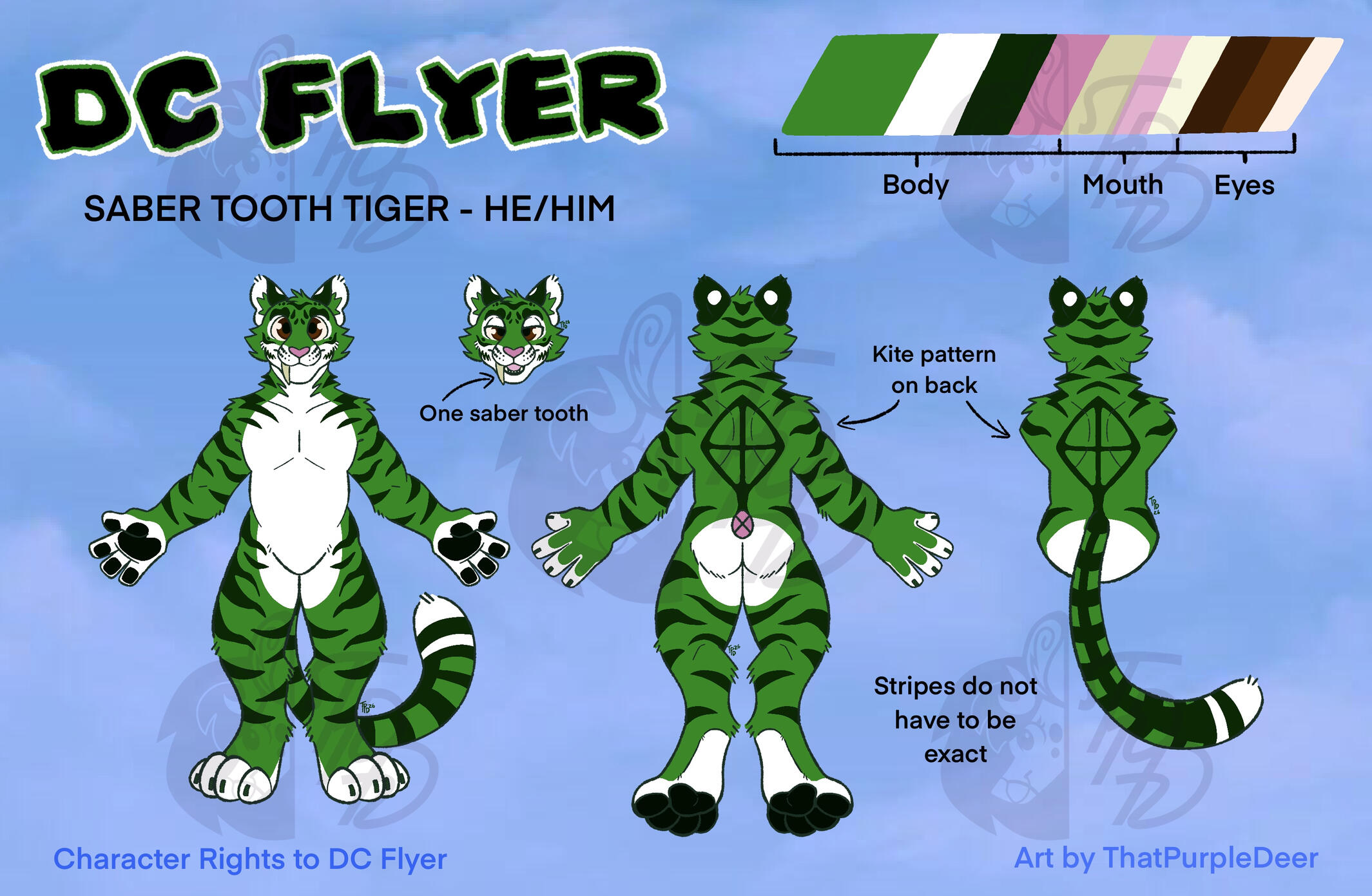 ThatPurpleDeer Art Reference price sheet